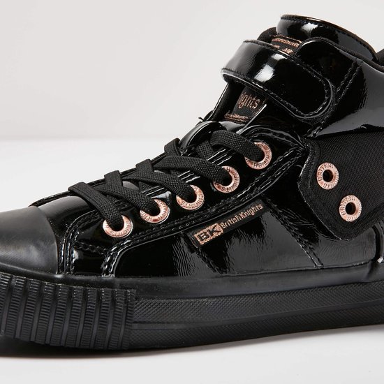 British Knights Roco Meisjes Sneakers - Black/Black - Maat 34