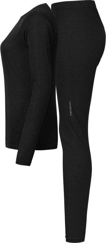 Tenson Magda Dames Thermoset - Zwart - Maat 40