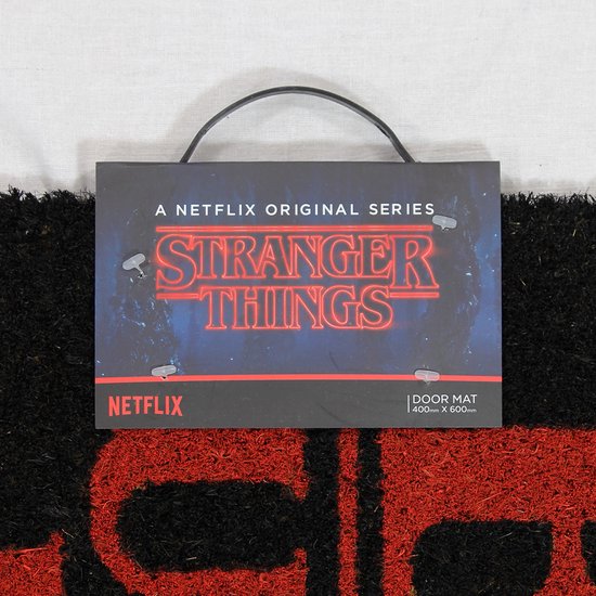 Stranger Things Enter The Upside Down Deurmat- Officiële Merchandise - 60x40cm