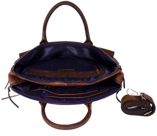 DSTRCT Wall Street Laptoptas - 17 inch – Bruin