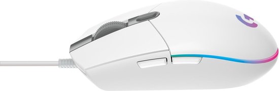 Logitech G203 LIGHTSYNC Gaming Muis met RGB verlichting - Wit