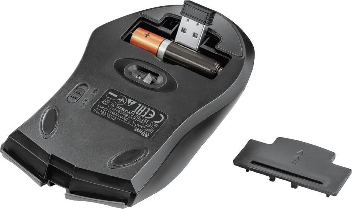 Trust Tecla-2 Draadloos Toetsenbord en Muis - Qwerty