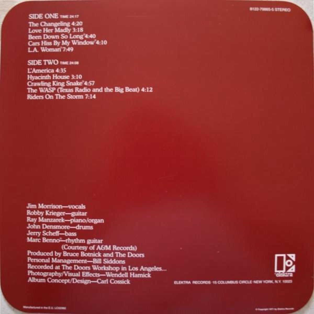 The Doors  - La Woman LP