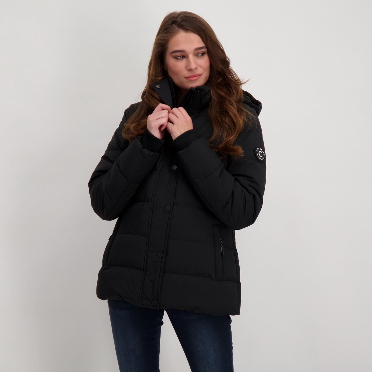 Cars Jeans - maat L- HALIMI Nylon Poly Dames Jas