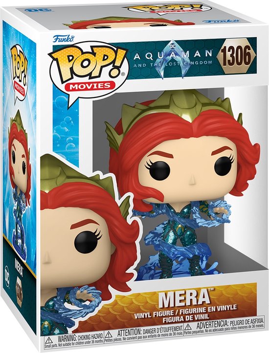 Funko Pop #1306 Movies: Aquaman and The Lost Kingdom - Mera