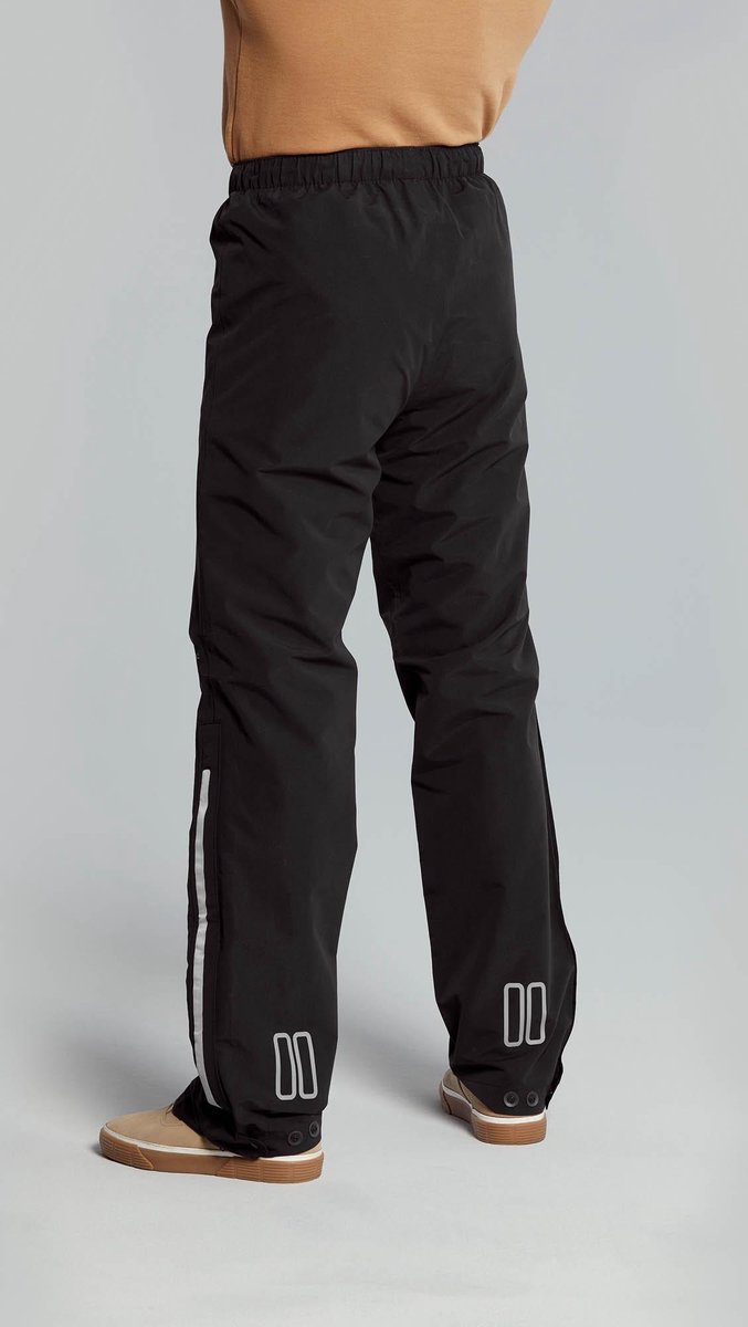 Basil Mosse Regenbroek Heren - Zwart - Maat L