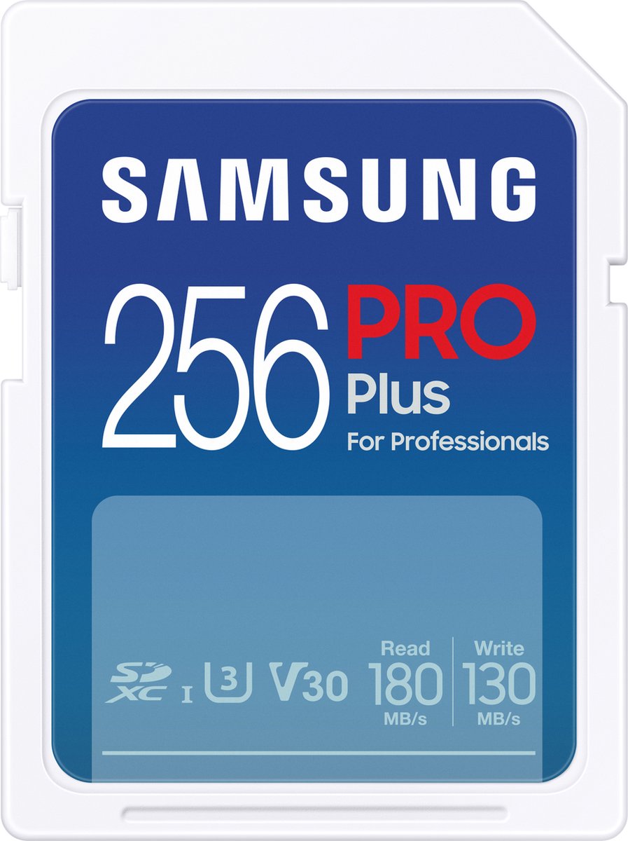 Samsung PRO Plus - SD Geheugenkaart - 256 GB