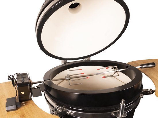 Patton Kamado 21" - elektrisch draaispit - electric rotisserie - 220 V.