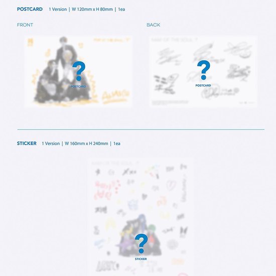 BTS - MAP OF THE SOUL: 7 - Versie 3