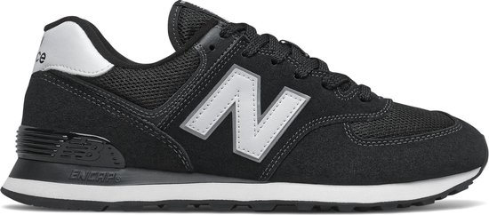 sneaker, black, mesh, suede, sole
