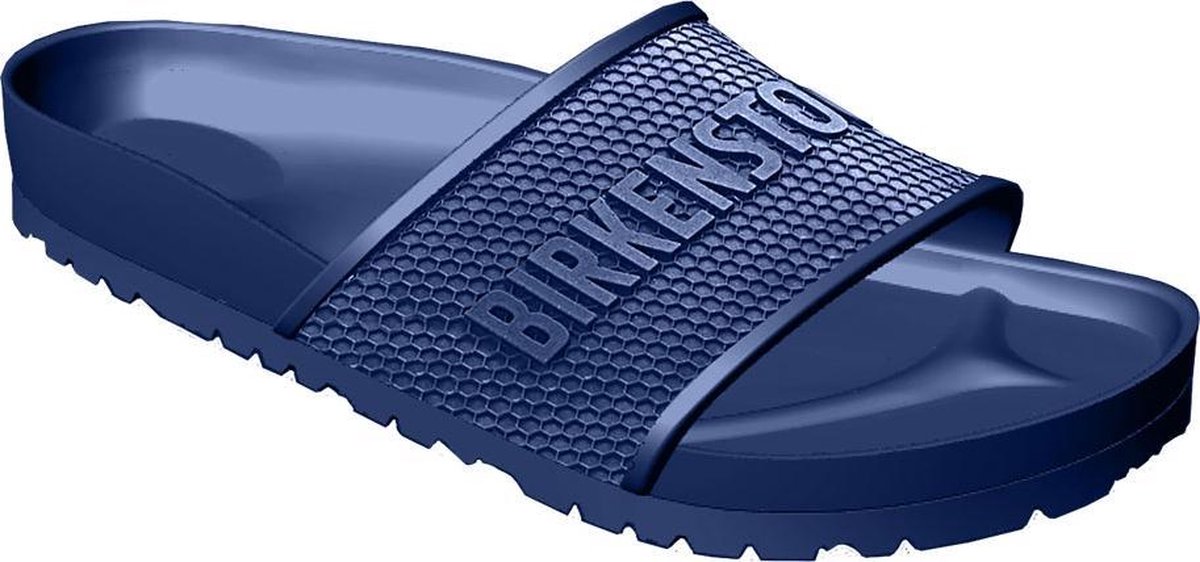 slipper, blauw, slippers, open-toe, rubber