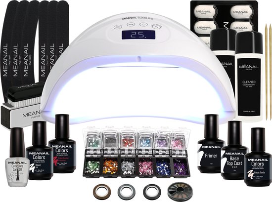 Gel nagellak - Meanail Deluxe Kit - Nail art - 30-delig