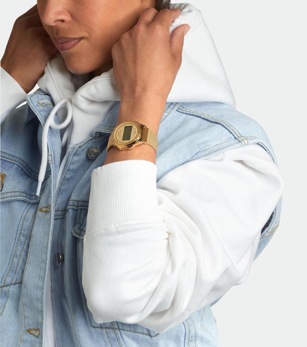 Casio Vintage Iconic A171WEMG-9AEF Unisex Horloge 37 mm - Goudkleurig