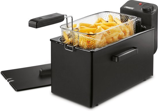 Princess Friteuse 182727 - 3 liter - Koude zone - Frituurpan - 2000W