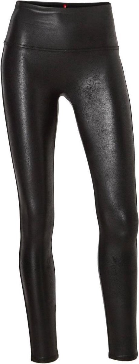 Spanx - Maat M - Faux Leather Legging  Zwart