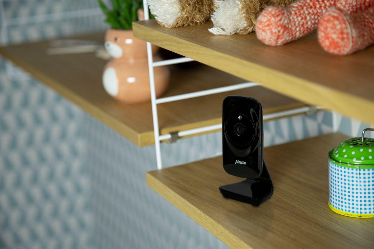 Alecto DVM71BK - Babyfoon met camera - scherm - Zwart