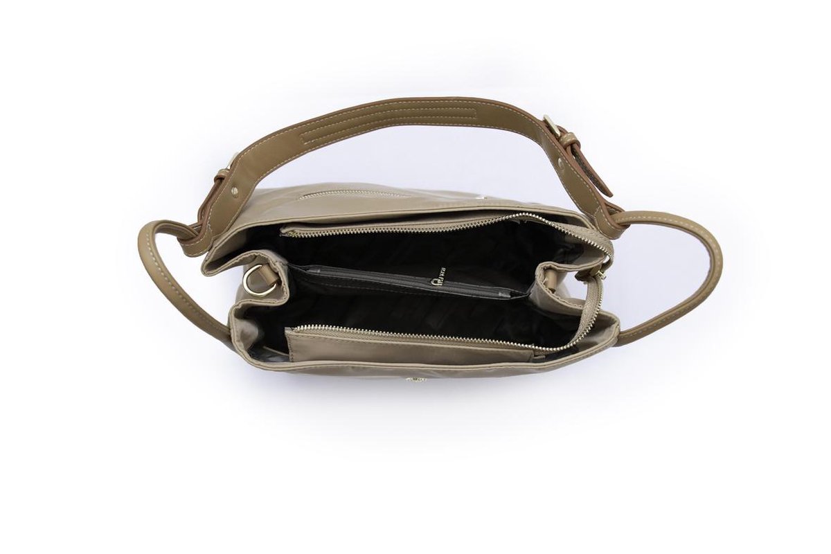 US POLO ASSN. Houston Schoudertas Dames - Beige