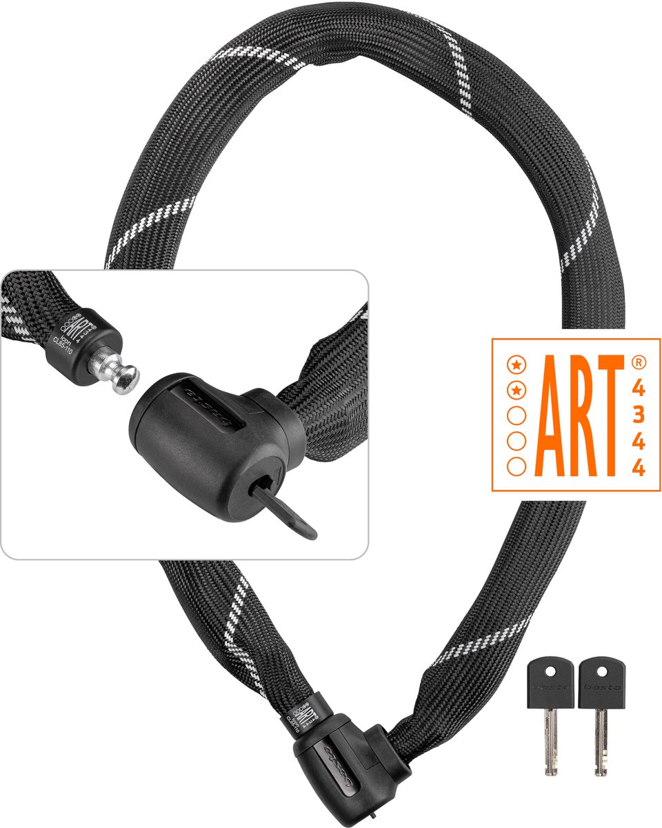 kabelslot, fietsslot, slotcombinatie, beveiligingsslot, geweven kabel