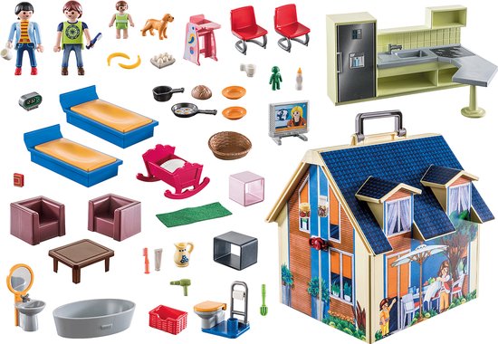 PLAYMOBIL Dollhouse Mijn meeneempoppenhuis - 70985