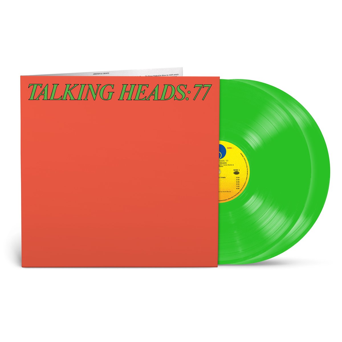 Talking Heads: 77 Coloured Vinyl