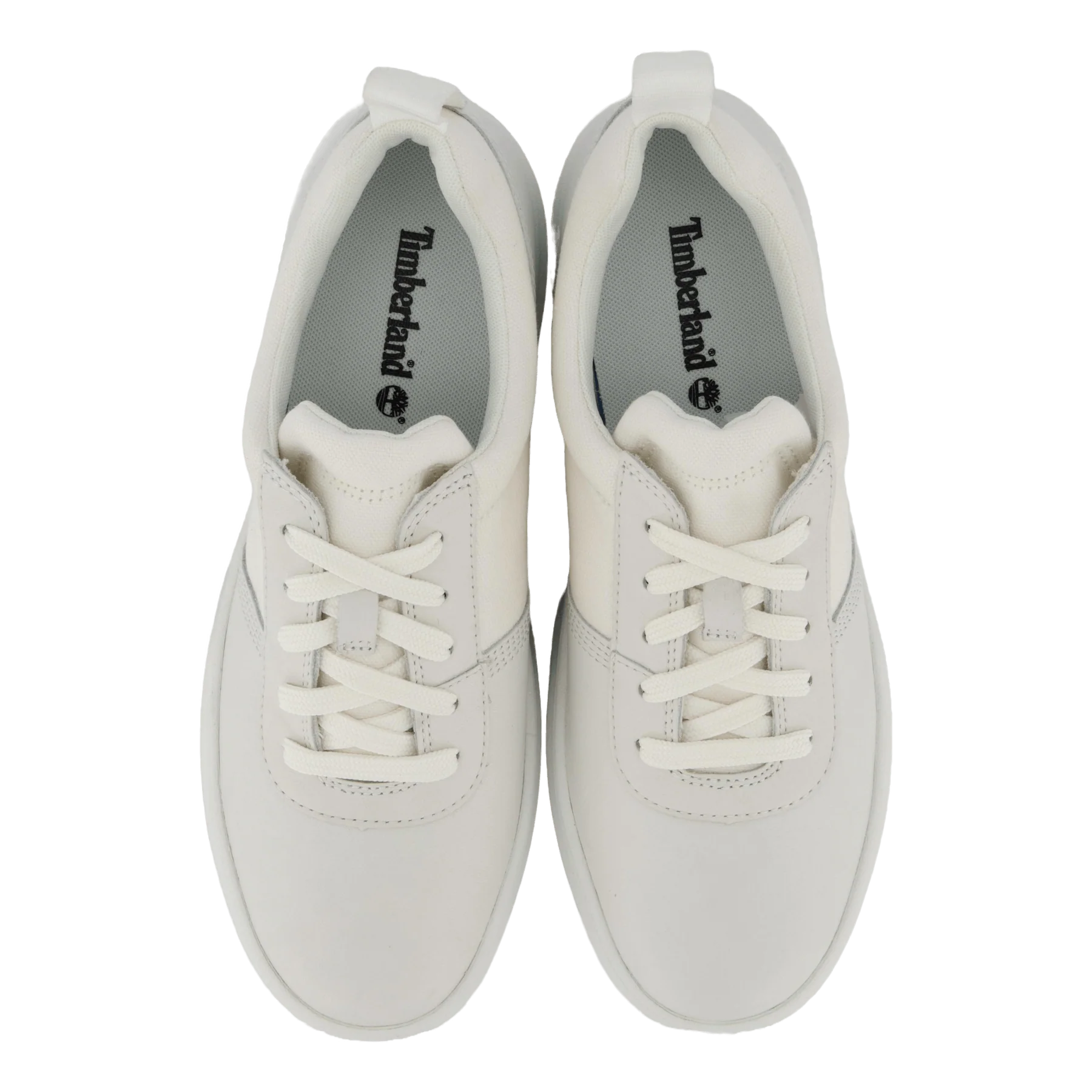Timberland LAUREL COURT LOW - maat 38 - LACE UP SNEAKER WHITE FULL GRAIN