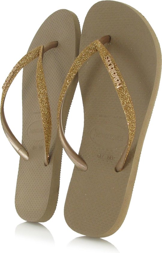 Havaianas Slim Glitter Dames Slippers - 41/42