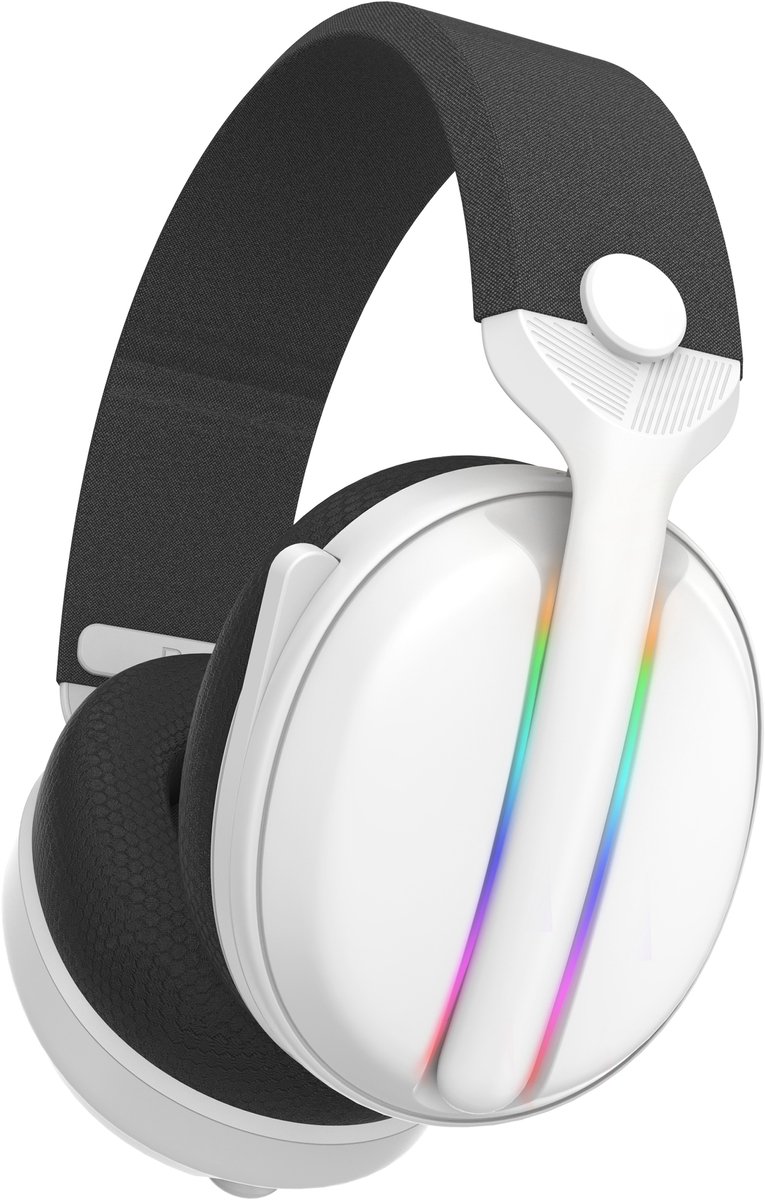 koptelefoon, over-ear, koptelefoon met LED, kleurband RGB, draagcomfort