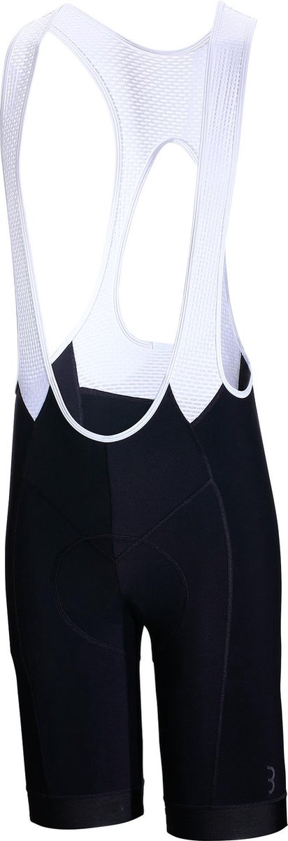 BBB Cycling - Maat M - Ultratech BibShorts Fietsbroek Heren Kort + Bretels - Met Zeem - Zwart