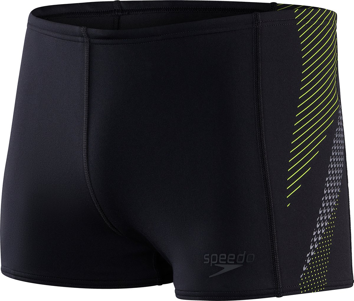 zwembroek, jongens, zwart, stretch, speedo