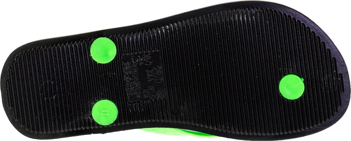 Ipanema Classic Brasil Kids Slippers - Zwart/Groen - Maat 38