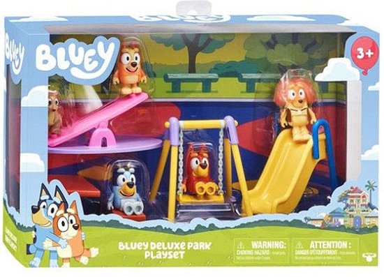 BLUEY - Bluey's Speeltuin - Deluxe Speelset
