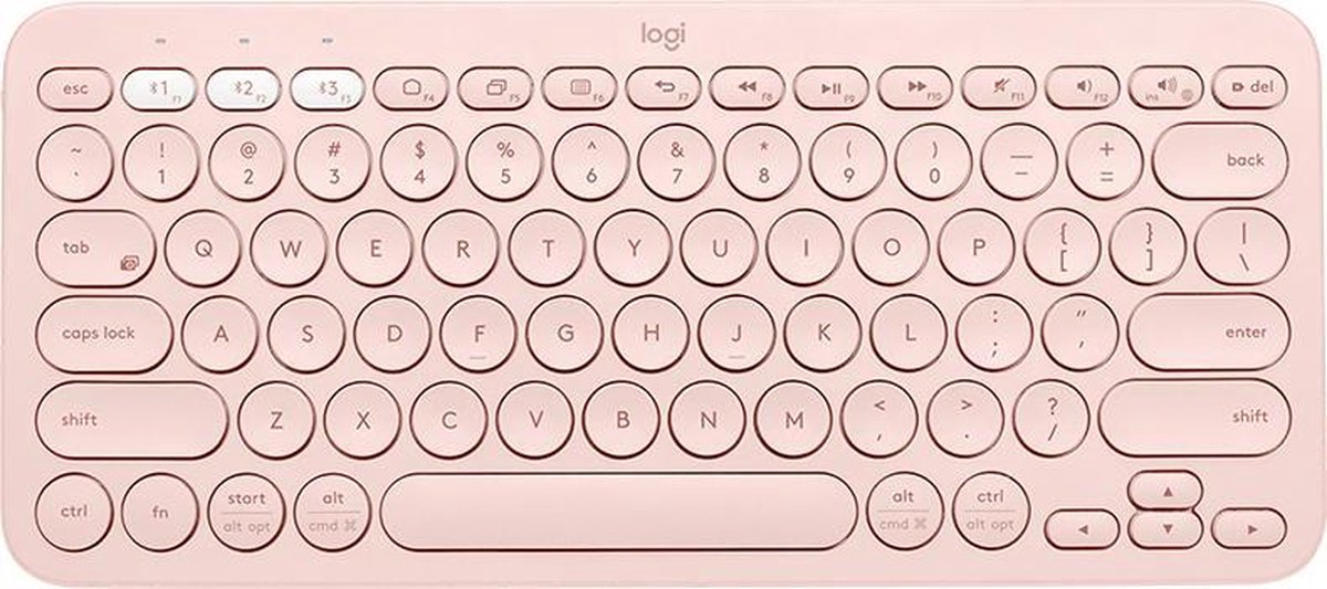 Logitech K380 - Draadloos Bluetooth Toetsenbord - QWERTY - Roze