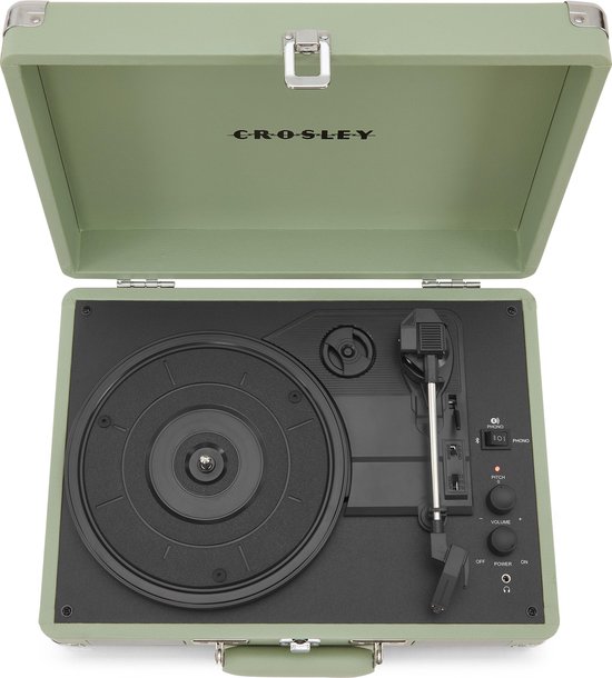 Crosley Cruiser Plus Platenspeler Met Bluetooth In Uit - Mint
