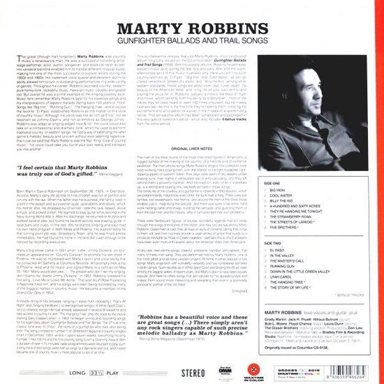Marty Robbins - Gunfighter Ballads And.. (LP)