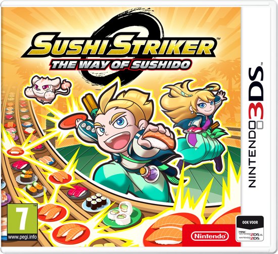 Sushi Striker: De weg van de Sushido - Nintendo 3DS - Action