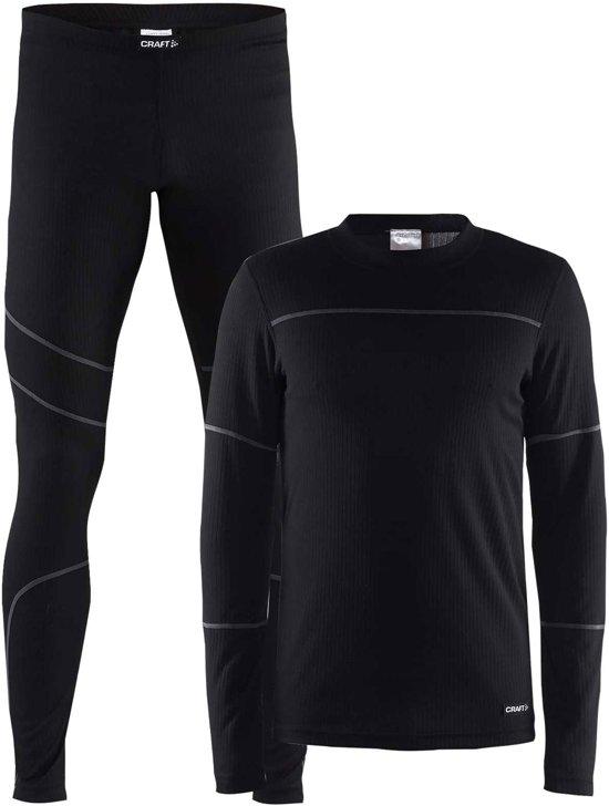 Craft Baselayer Set- Maat L - Thermoset Heren - Black/Granite