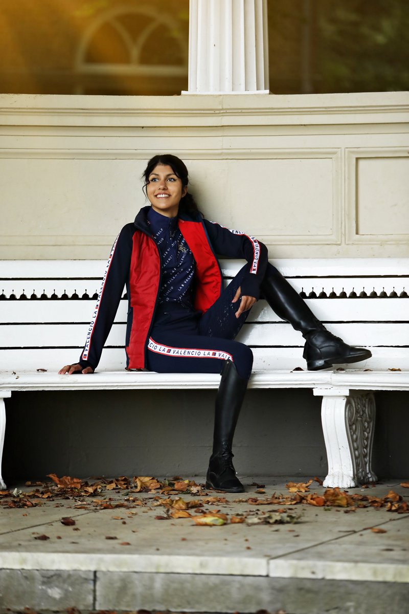 La Valencio Rijbroek Lvodie Full Grip - Dark Blue - 36