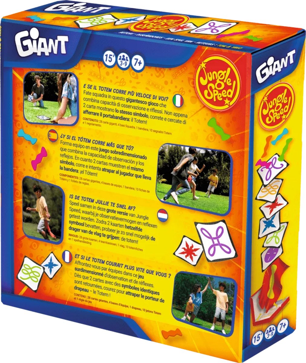 Jungle Speed Giant - Kaartspel - 7+