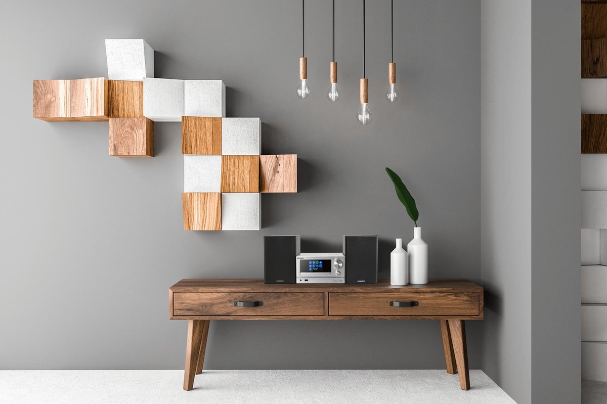 Kenwood M-7000S - Smart Wifi Micro Systeem - Zilver