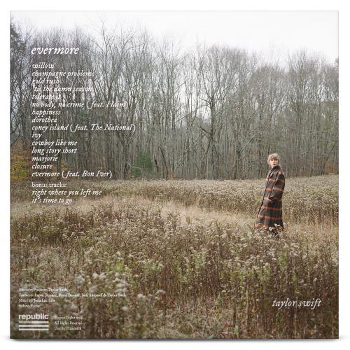 Taylor Swift - Evermore (Coloured Vinyl)