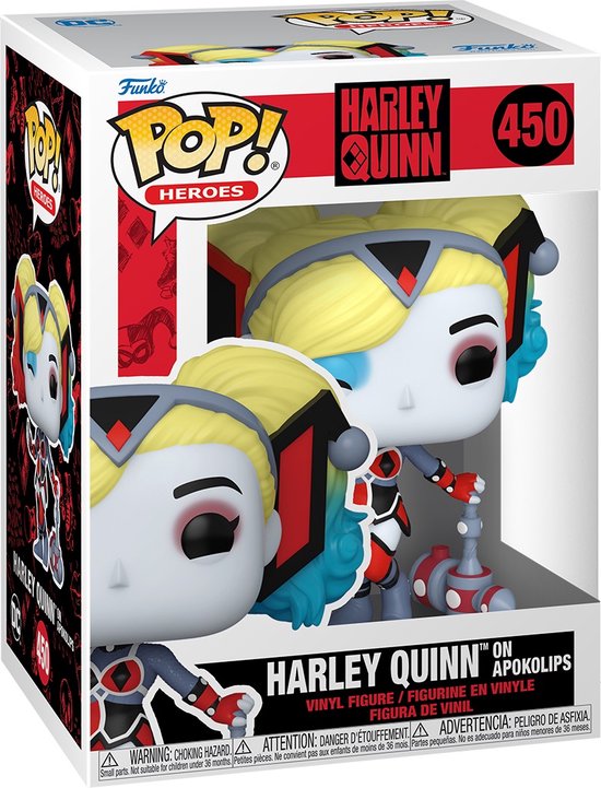Harley Quinn Harley #450  on Apokolips vinyl figuur  Funko Pop! standaard