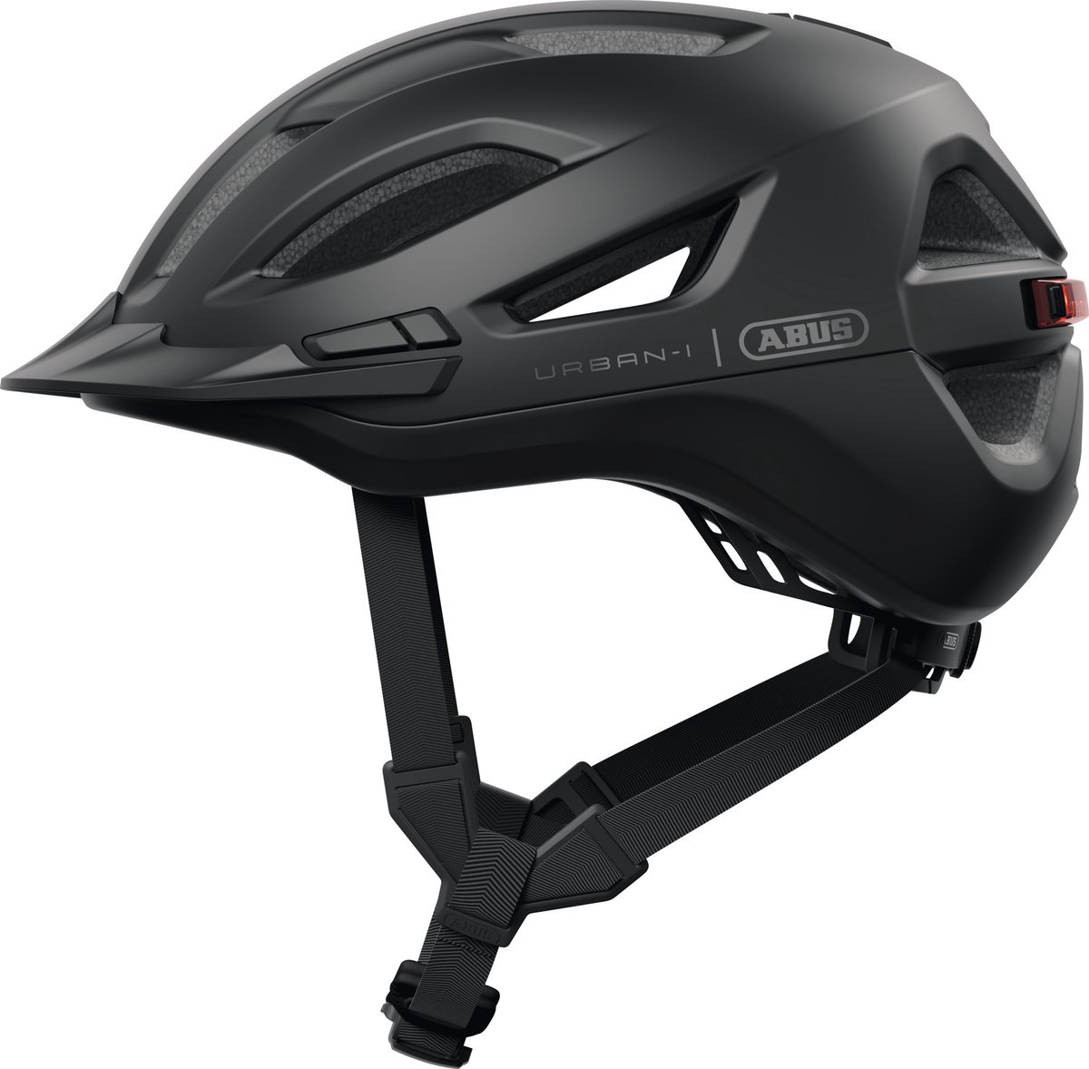 Fietshelm ABUS URBAN-I 4.0 ACE velvet black XL - 60-64 cm - zwart - Geschikt voor gebruik op elektrische fietsen - stadsfietsen - 320 g