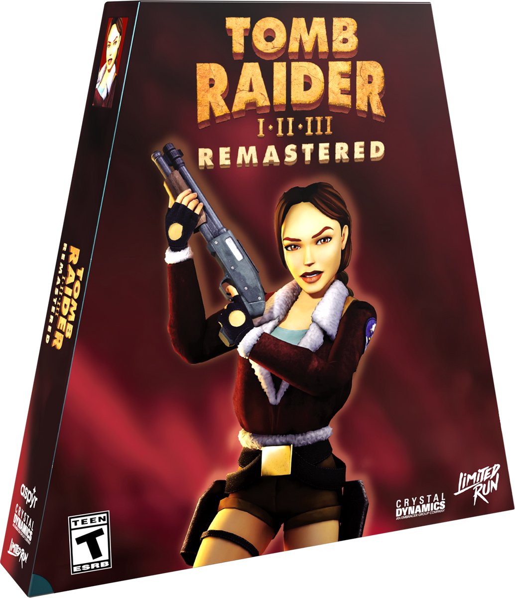 Tomb Raider I-III Remastered Convention Exclusive - PS5 (Limited Run)