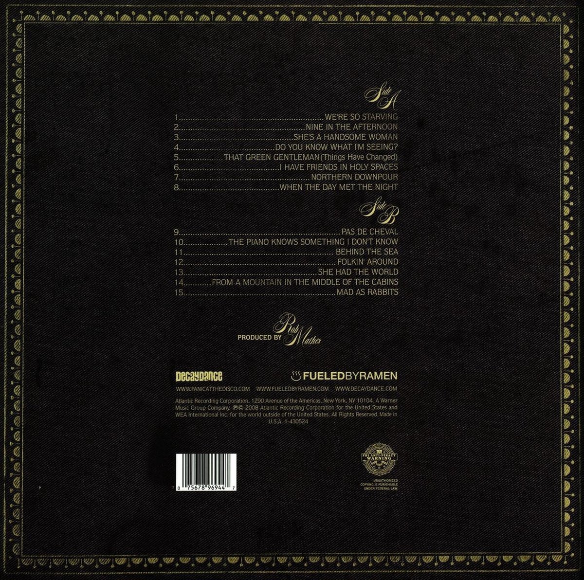 Panic! At The Disco - Pretty. Odd. (LP)