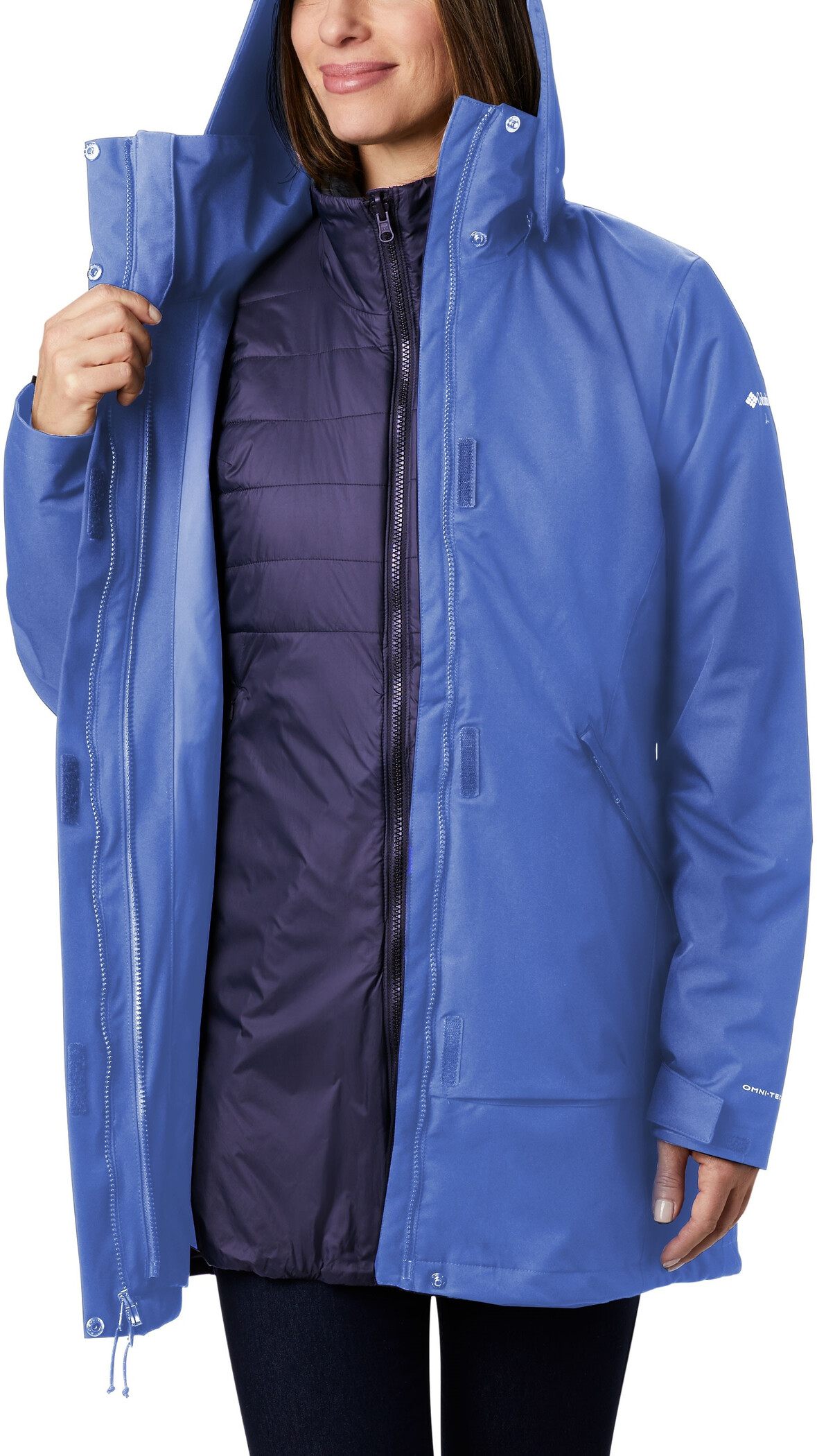 Columbia Pulaski� Interchange Jacket Outdoorjas - Maat XS - Dames