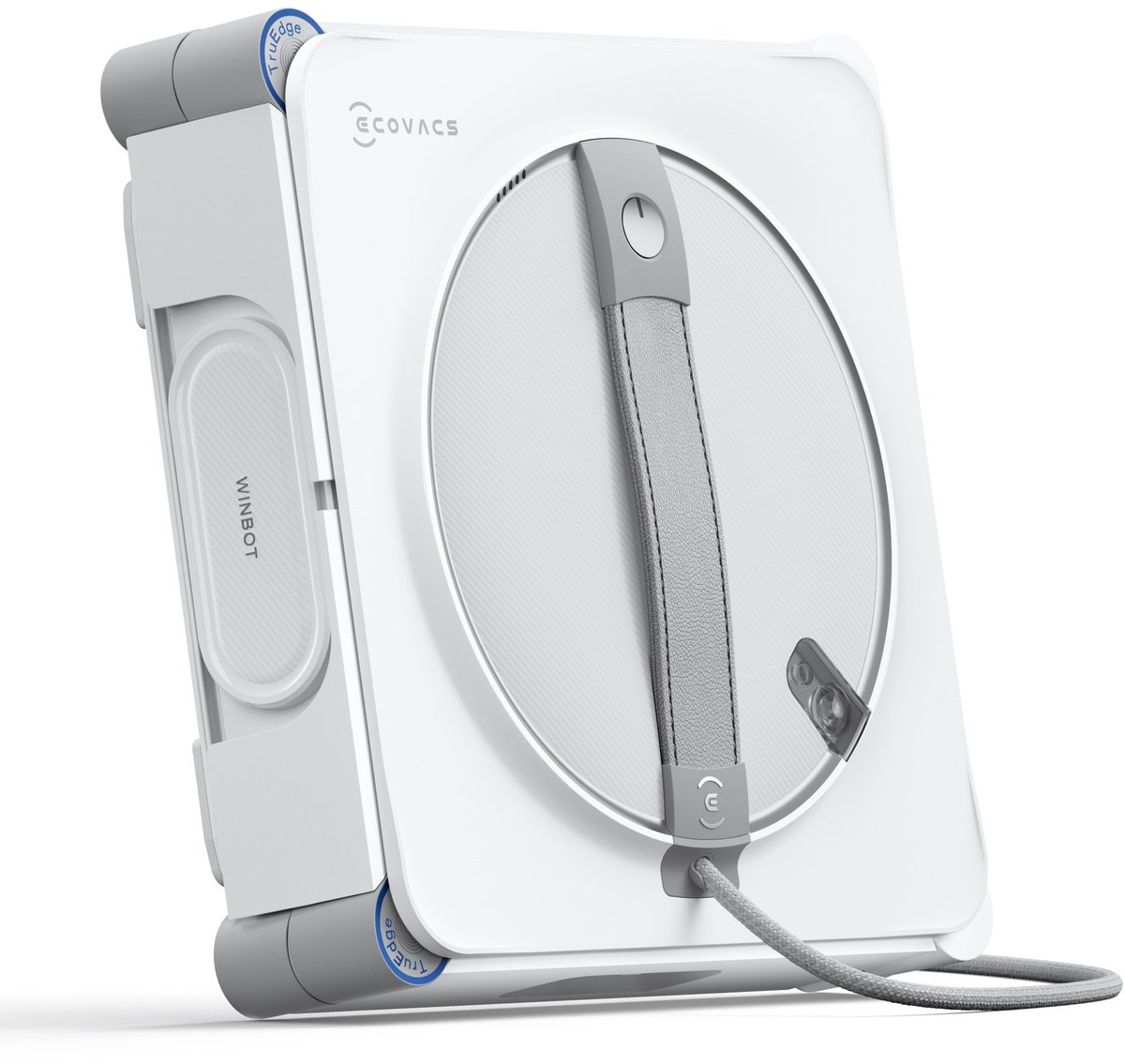 ECOVACS - WINBOT W2S - Automatische ruitenreinigingsrobot - Win-SLAM 4.0 - Ruitenreinigingsrobot - Truedge-scrubber, - 3 watersproeiers - 10-traps beschermingssysteem - Win-SLAM 4.0 - routeplanning - gelijkmatig