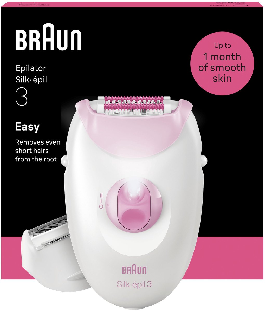 epilator, silk-épil, haarverwijdering, pink, haarverwijderaar
