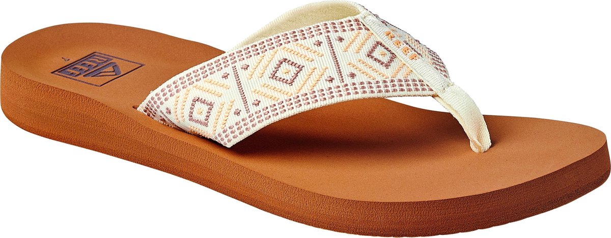 Reef Spring Woven - Maat 37.5 - Dames Slippers - White