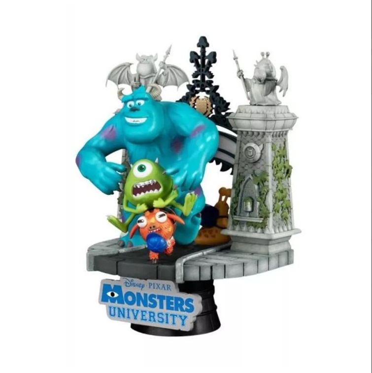 Mike & Sulley D-Stage PVC Diorama 14 cm - Monsters University - Disney