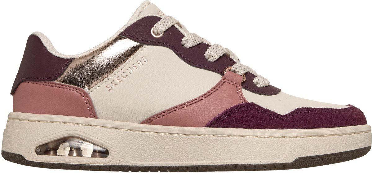 sneaker, canvas, mixed-material, low-cut, pink